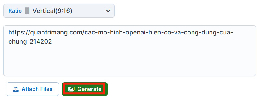 Instructions on converting a webpage into an infographic using Infography. Picture 4