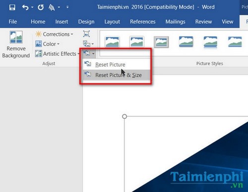 Instructions for taking and editing photos in Word simply and quickly Picture 12