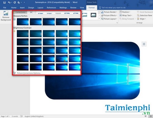 Instructions for taking and editing photos in Word simply and quickly Picture 9