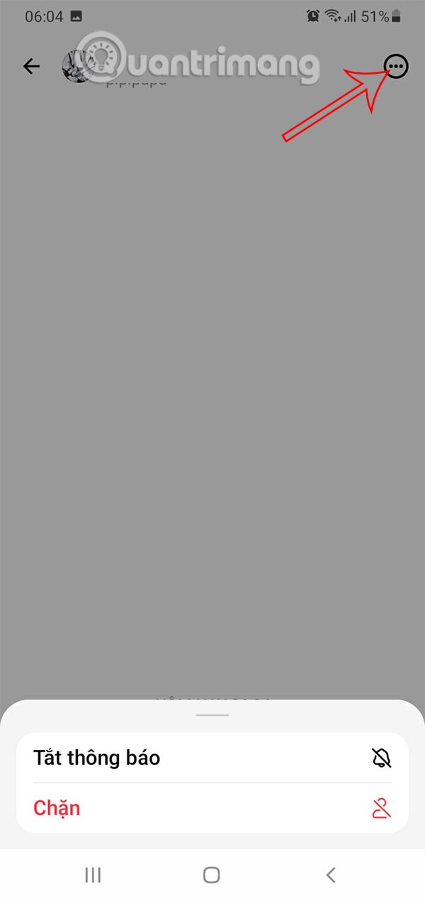 Instructions for messaging on the Threads app Picture 5