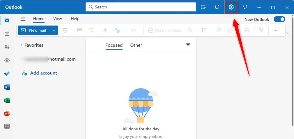Instructions for enabling and disabling Copilot in Outlook Picture 2