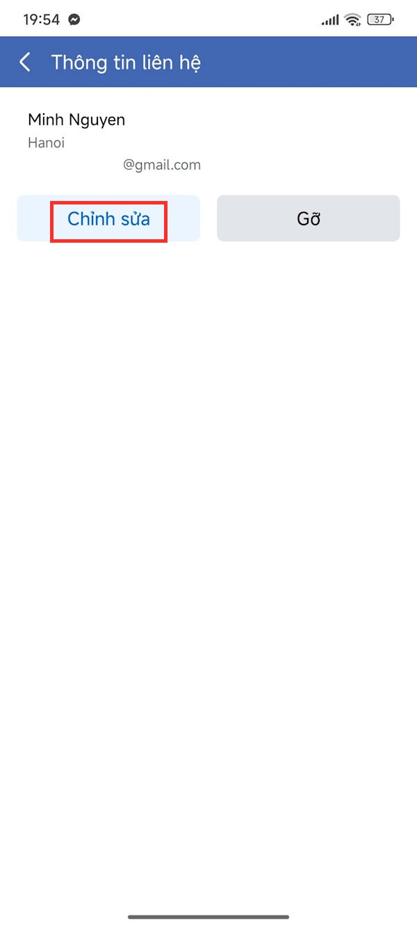 Instructions to turn off auto-fill contact information on Facebook Picture 7