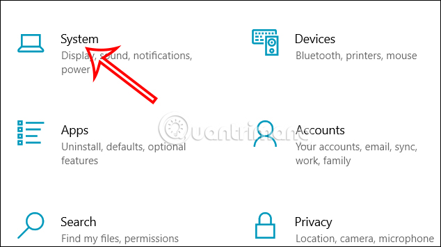 Instructions for turning off notifications appearing on the presentation screen Picture 1