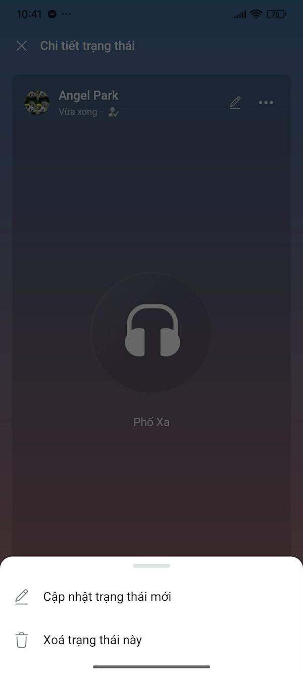 Instructions on how to update your status on Zalo Picture 12