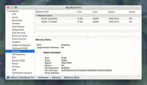 Instructions for upgrading RAM for Mac to increase performance Picture 4