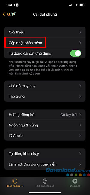 images 2 of Instructions for upgrading to WatchOS 10.1 for Apple Watch