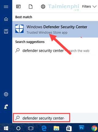 Instructions for using anti-malware feature on Windows 10 Picture 1