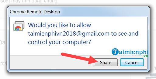 Instructions for using Chrome Remote Desktop, remote control computer Picture 10