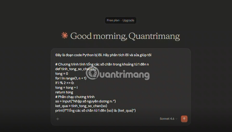 Picture 2 of Instructions on using Claude to code and debug code.