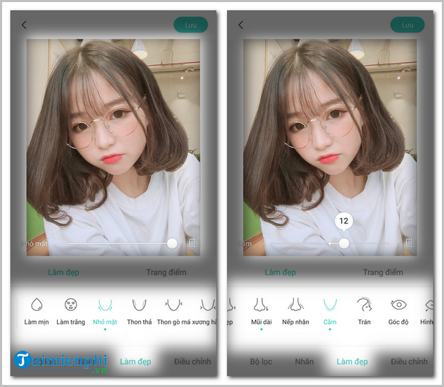 Picture 7 of Instructions for using FaceU on your phone.