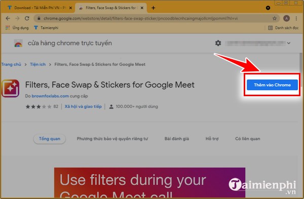Instructions for using filters on Google Meet, smoothing skin Picture 4