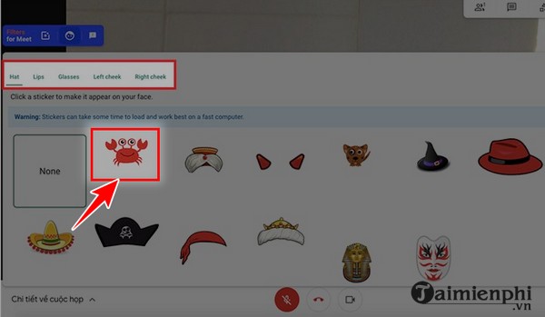 Instructions for using filters on Google Meet, smoothing skin Picture 9