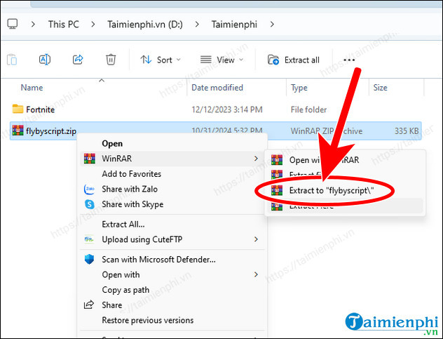 Instructions for using Flyby11 to upgrade to Windows 11 24H2 Picture 2