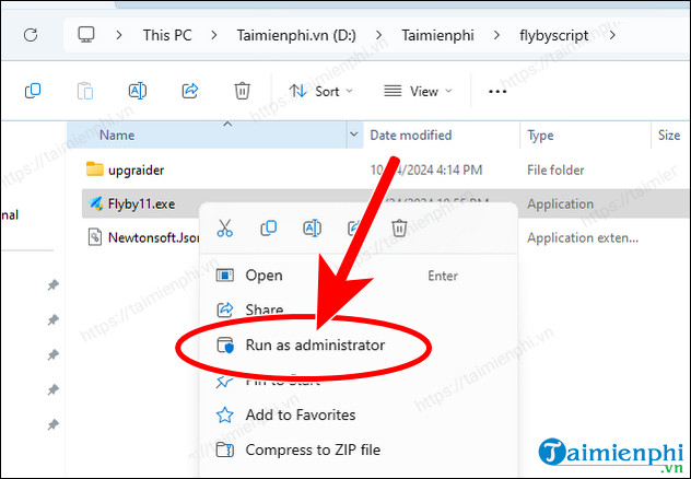 Instructions for using Flyby11 to upgrade to Windows 11 24H2 Picture 3