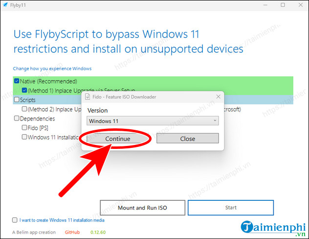 Instructions for using Flyby11 to upgrade to Windows 11 24H2 Picture 5