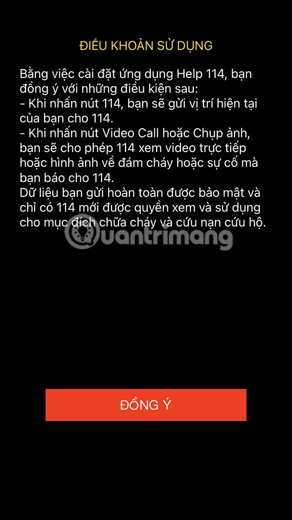 Instructions for using Help 114 to quickly call for rescue Picture 2