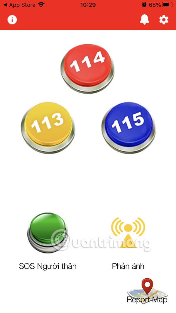 Instructions for using Help 114 to quickly call for rescue Picture 5