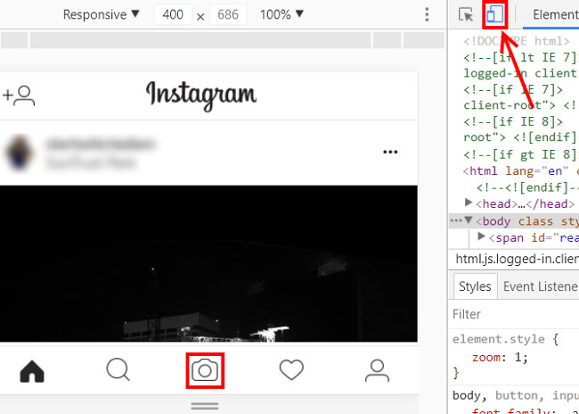 Instructions for using Instagram on computer Picture 2