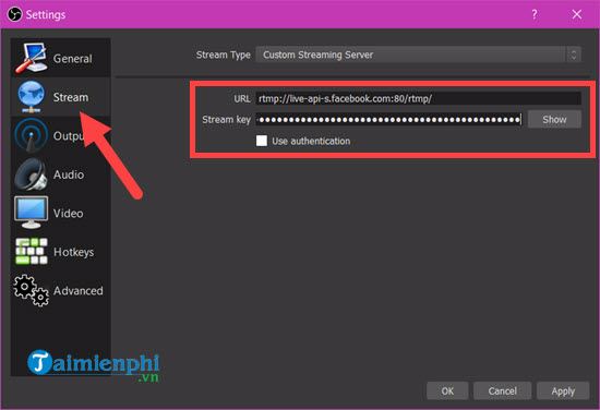 Instructions for using OBS Studio, live streaming and screen recording Picture 5
