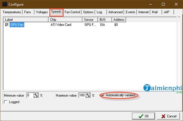 Picture 10 of Instructions for using SpeedFan to check CPU temperature and fan speed.