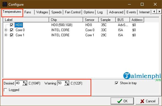 Picture 11 of Instructions for using SpeedFan to check CPU temperature and fan speed.