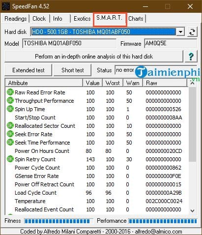 Picture 7 of Instructions for using SpeedFan to check CPU temperature and fan speed.