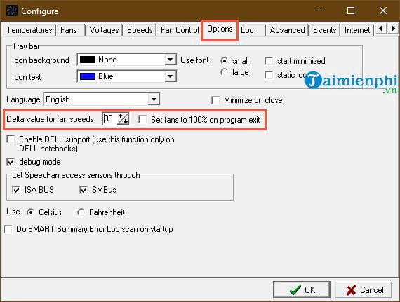 Picture 9 of Instructions for using SpeedFan to check CPU temperature and fan speed.