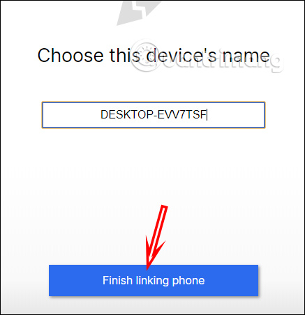 Instructions for using Signal messaging application on phone, PC Picture 22