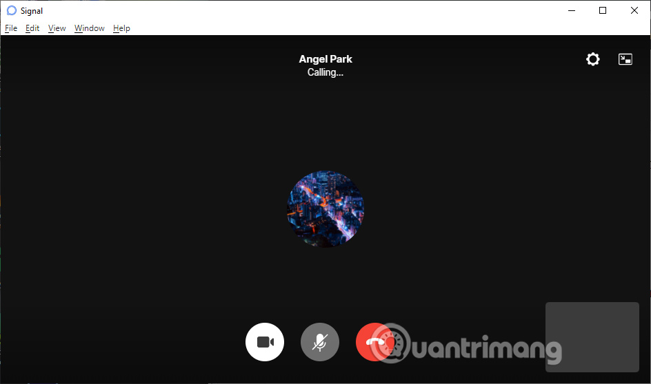Instructions for using Signal messaging application on phone, PC Picture 24