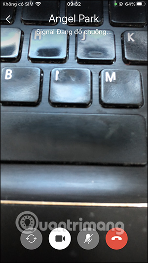 Instructions for using Signal messaging application on phone, PC Picture 9