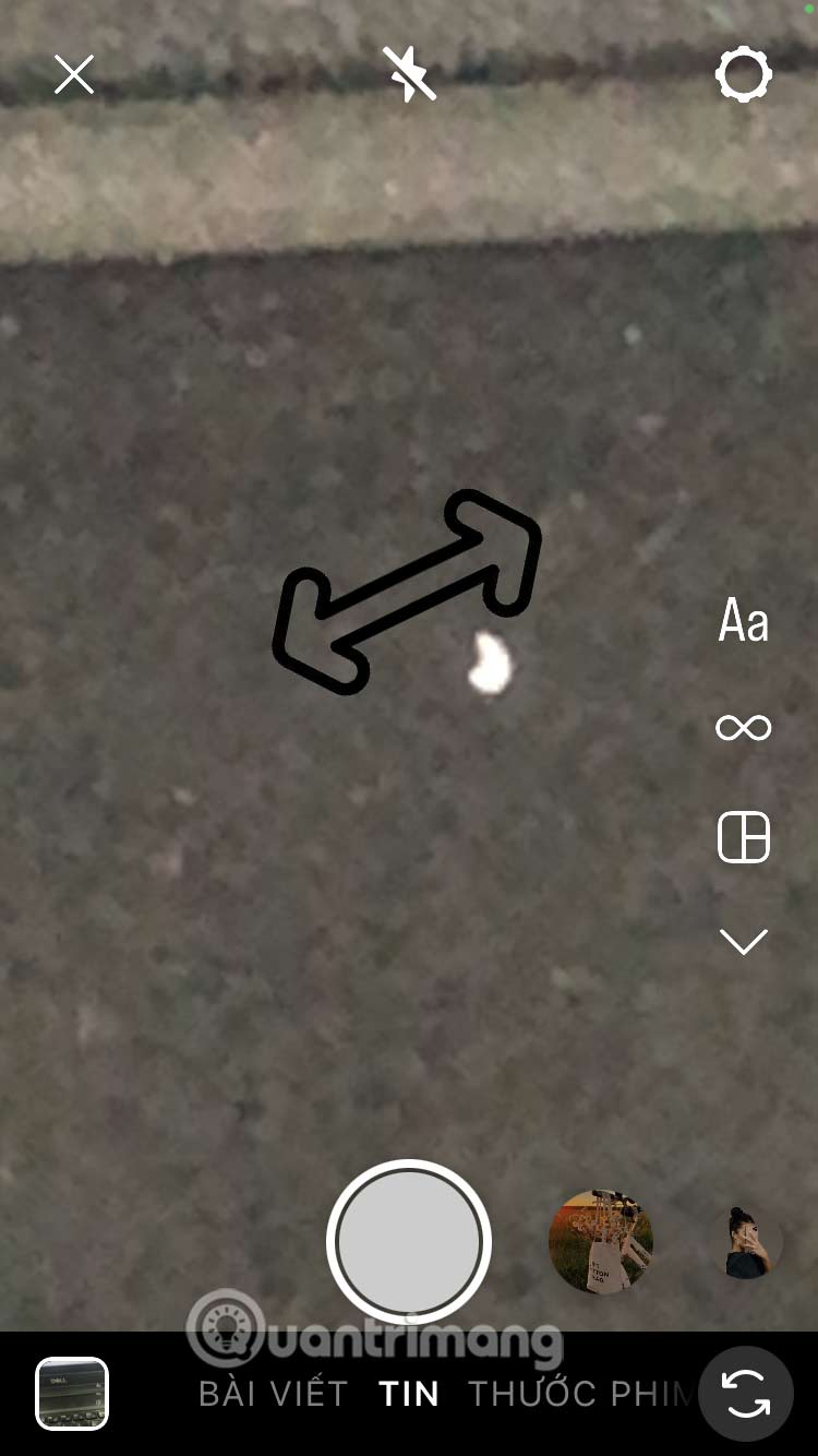 Instructions for using the ultra-wide angle camera on Instagram Picture 3