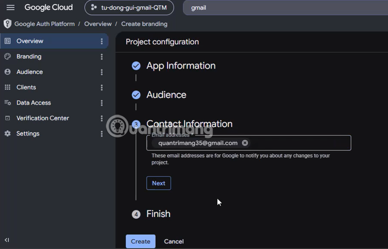 images 15 of Instructions on connecting Gmail to n8n via Google Cloud Console