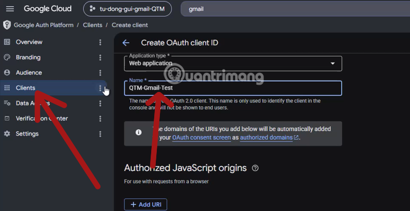 images 16 of Instructions on connecting Gmail to n8n via Google Cloud Console