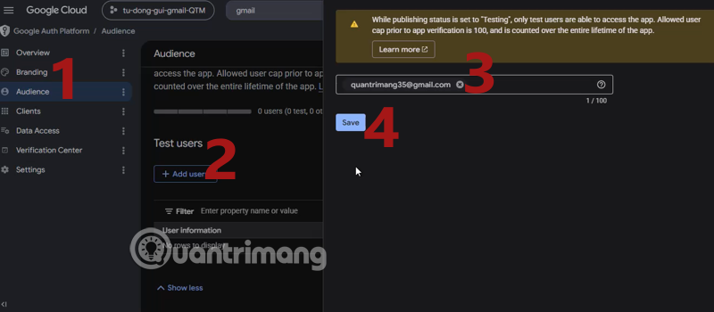 images 20 of Instructions on connecting Gmail to n8n via Google Cloud Console