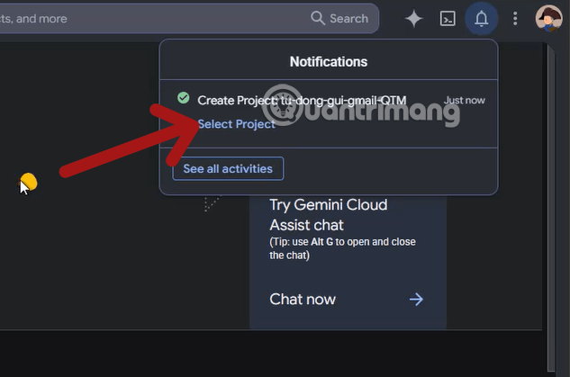 images 7 of Instructions on connecting Gmail to n8n via Google Cloud Console
