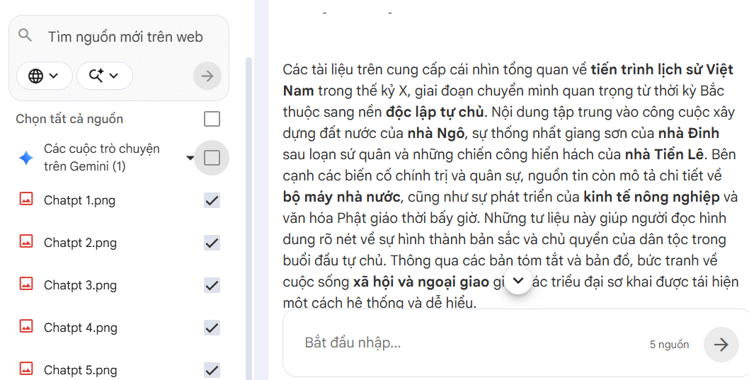 Picture 2 of Instructions on converting lessons into videos on NotebookLM