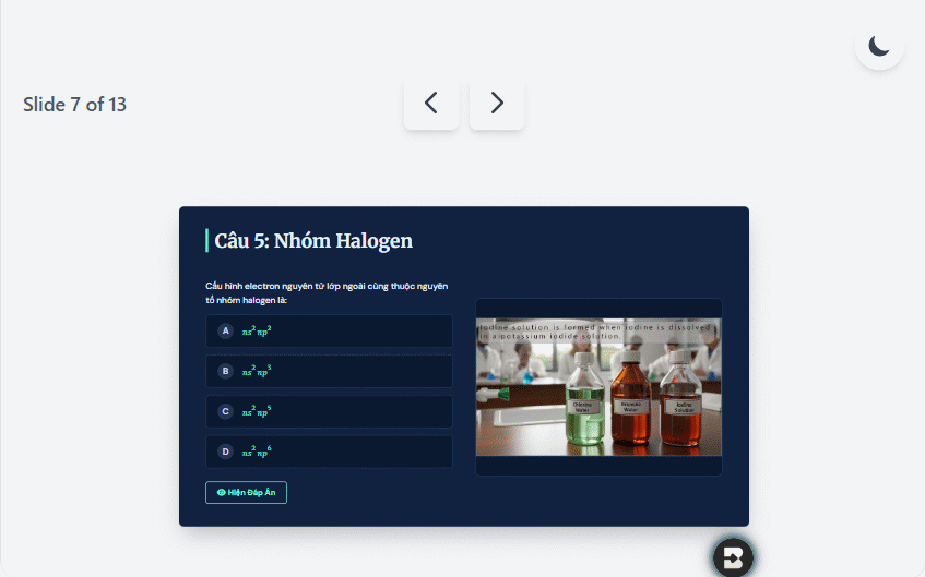 Picture 2 of Instructions on converting PDF test files into lecture slides using Gemini.