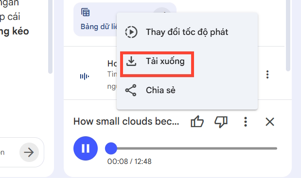 Picture 5 of Instructions on converting videos into lesson plans using NotebookLM