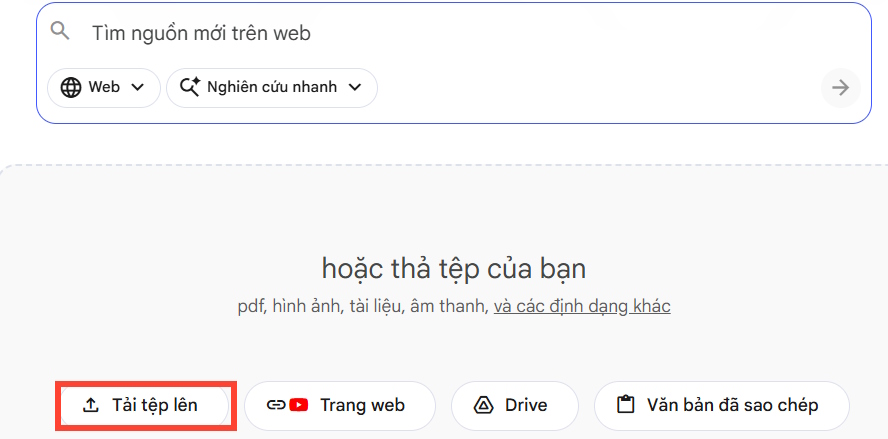 Picture 6 of Instructions on converting videos into lesson plans using NotebookLM