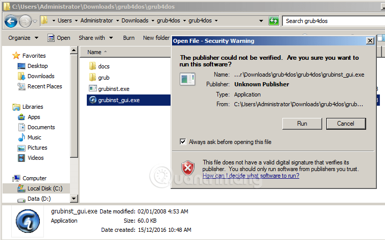 Picture 4 of Guide to quickly creating a bootable USB drive with Hiren's BootCD.