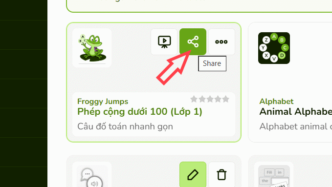 images 10 of Instructions on creating a Froggy Jumps game on Educaplay