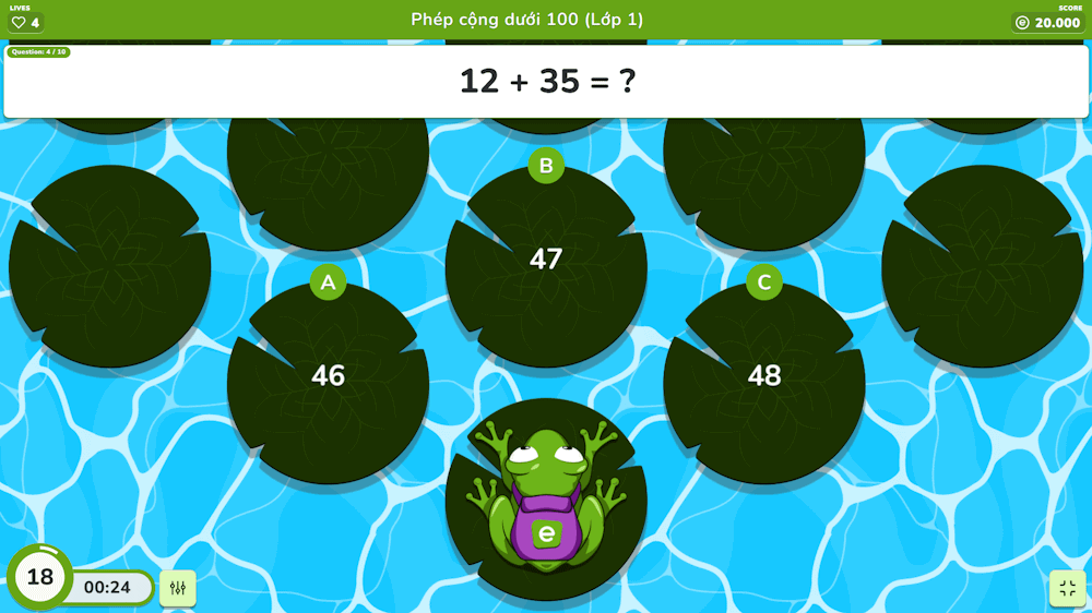 images 8 of Instructions on creating a Froggy Jumps game on Educaplay