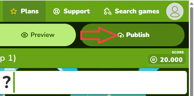 images 9 of Instructions on creating a Froggy Jumps game on Educaplay