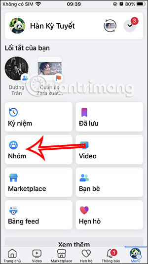 images 1 of Instructions on creating a poll in a Facebook group.