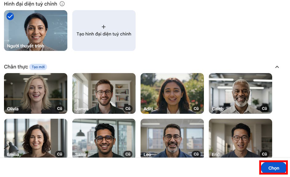images 11 of Instructions on creating a presentation avatar video on Google Vids