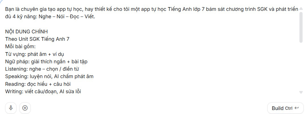 Guide to creating a self-learning app on Google AI Studio Picture 2