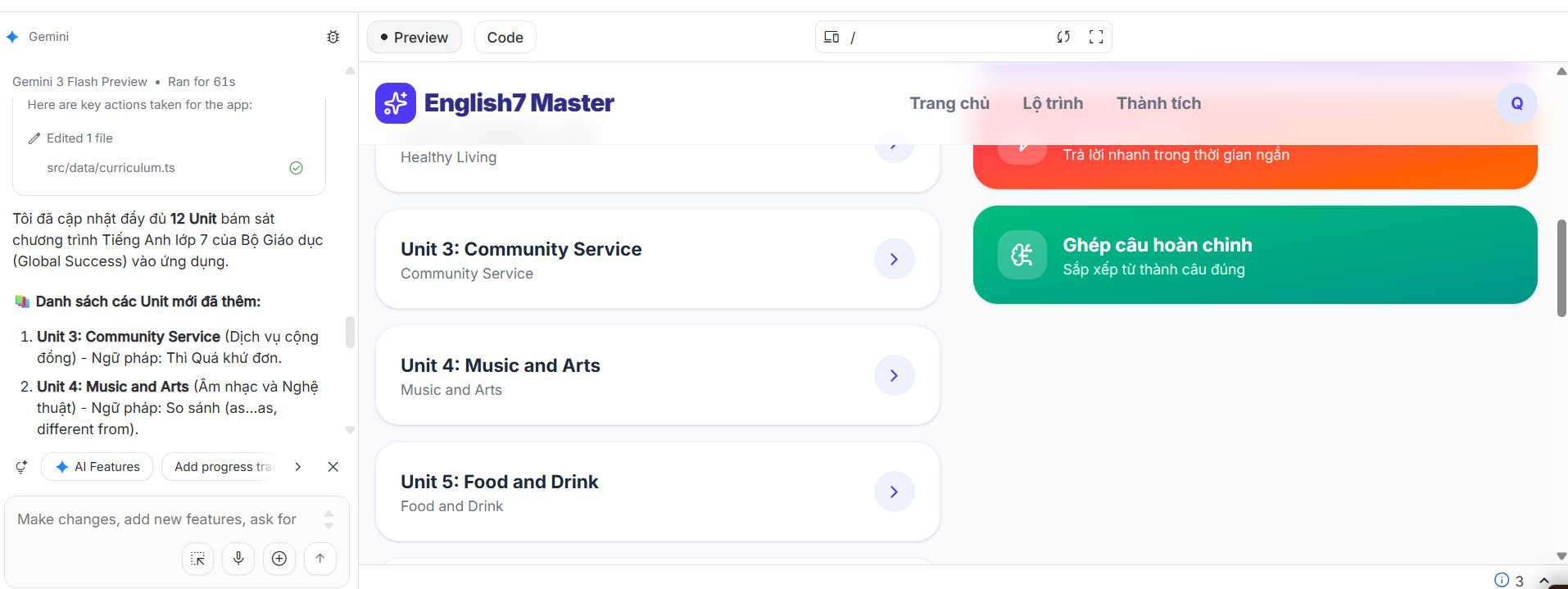 Guide to creating a self-learning app on Google AI Studio Picture 4