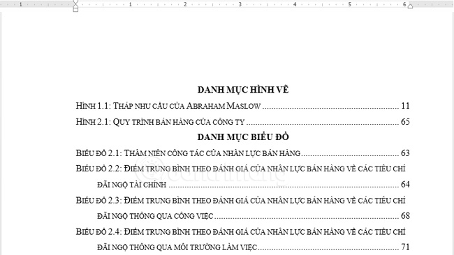 images 9 of Instructions on creating a table of contents automatically in Word.