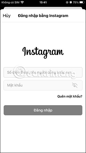 Instructions on creating a Threads account, Meta's newest social network. Picture 3