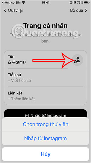 Instructions on creating a Threads account, Meta's newest social network. Picture 5